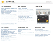 Tablet Screenshot of clickcoins.com